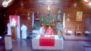 Misa de hoy - Domingo  de Ramos 24/3  -  Capilla Santa María de los Ángeles