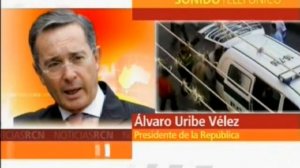 Nota RCN   Alvaro Uribe Velez 070609