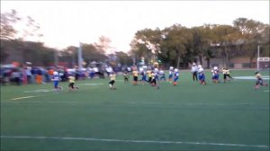 2016 NYCYFL Junior Pee Wee Highlights #1 Chase Burns Brooklyn Skyhawks