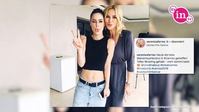 Veronica Ferres  traf Lena Meyer-Landrut am Set! смотреть онлайн