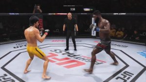 UFC4 Bruce Lee vs Curtis Blaydes EA Sports UFC 4 PS5 Rematch