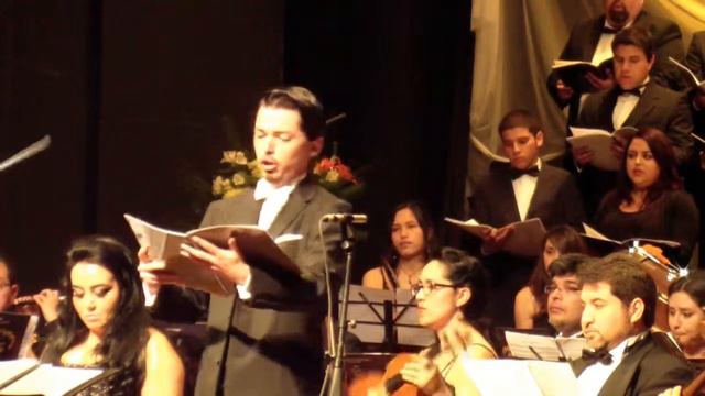 Novena Sinfonía / Edwin Torres Vega (Tenor - Chile)  Solo tenor