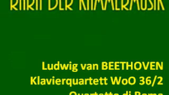 Ludiwg van Beethoven Klavierquartett D-Dur смотреть онлайн