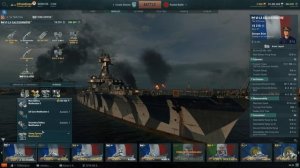 How To Play French Cruiser La Galissonnière in World Of Warships