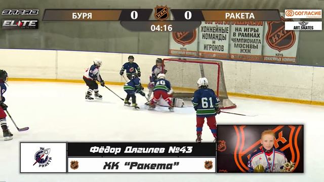 Фёдор Дягилев №43 ХК Ракета смотреть онлайн
