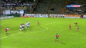 Argentina vs. Bulgaria | Friendly | 10-3-1998