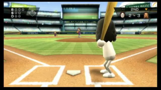 Wii Sports Baseball Giovanna vs Naomi смотреть онлайн