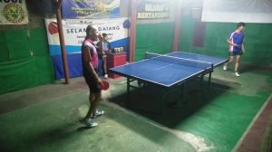 Pertandingan Tenis Meja Dani Lem vs Jabar