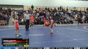 Big Grade 1 And 2 60 Carver Butikofer Outlaw Wrestling Club Vs Carsen Hanshaw Beatrice Wrestling