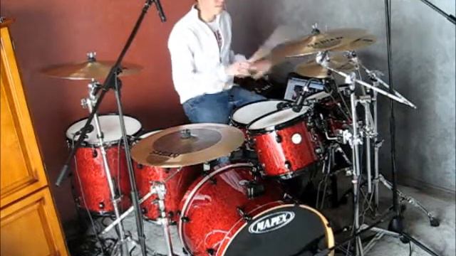 Amelia Lily - shut up and give me whatever you got drum cover смотреть онлайн