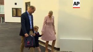 Prince William drops off son George for first school day