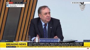 Alex Salmond Inquiry - Murdo Fraser's questions to Alex Salmond