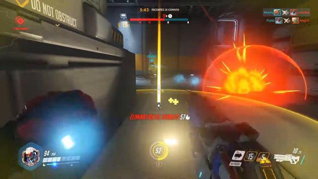 Overwatch Agent 76 trop chaud :D