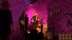 Carrie Brownstein and Sleater-Kinney singing Modern Girl at Murat Theatre, Indianapolis