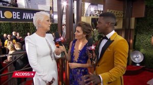 Jamie Lee Curtis Looks Unrecognizable With New White Hair At 2019 Golden Globes | Access