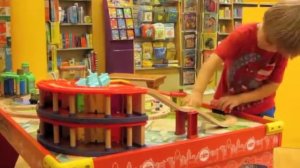 Train Table at Barnes & Noble