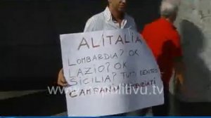 CAI ALITALIA: PROTESTE