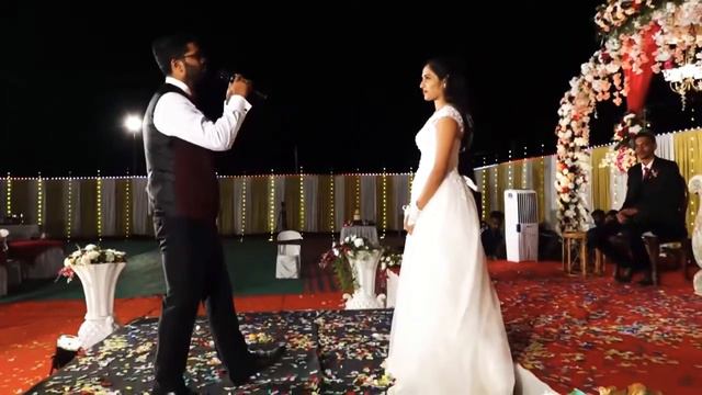 Wedding surprise by the Groom!! Hilton  Lincy