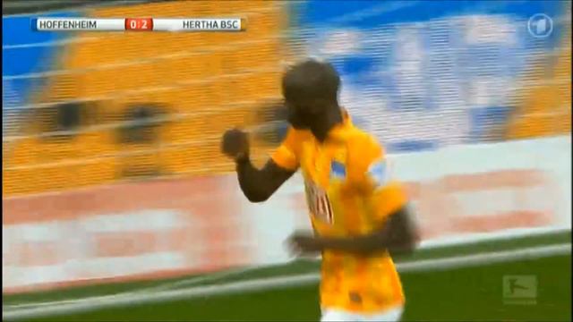 Adrian Ramos schöner Elfmeter | TSG 1899 Hoffenheim - Hertha BSC Berlin