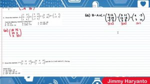 Matrix Part 1 Exercise Solutions