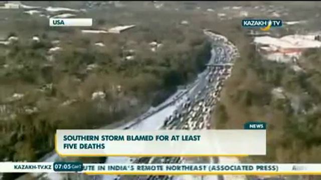 АҚШ-тың оңтүстігінде қарлы боран соғып тұр смотреть онлайн