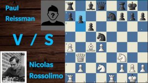 ROSSOLIMO OFFERS QUEEN FOR CHECKMATE I Rossolimo vs Reissmann 1967 La Regina Della Notte I Chess