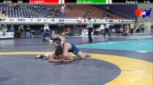 FSN 285: CJ ANDRY (TEAM INDIANA) vs. Will Becker (Bowie HS)