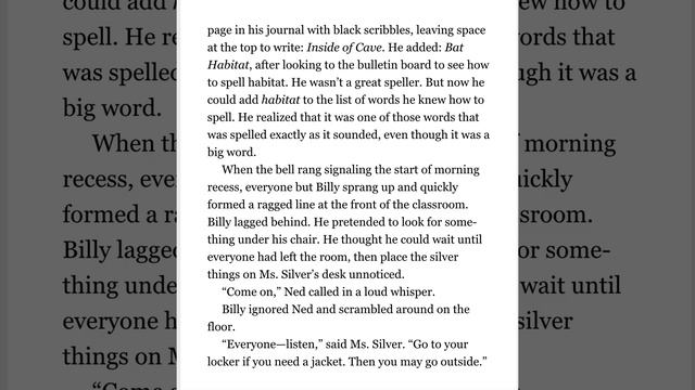 The Year of Billy Miller Chapter 5