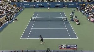 Mirror Tennis - Lefty Roger Federer vs Lefty Robin Soderling (US Open 2010) 10