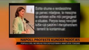 Napoli, protestë kundër ndotjes - Top Channel Albania - News - Lajme