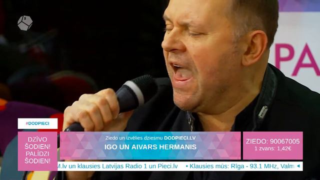 Igo un Aivars Hermanis - Vējš sola lapai debesis  Dod Pieci 2016
