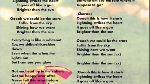 Brighter than the Sun by Tiffany Alvord (LYRICS)