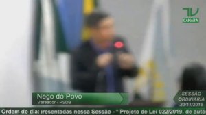 ASSISTA AQUI A 39ª SESSÃO ORDINÁRIA DA CÂMARA MUNICIPAL DE MARACAJU-MS - 20/11/2019