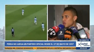 Brayan Perea llega a Bogotá para jugar con Santa Fe