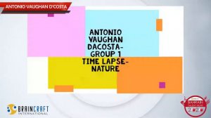 Antonio Vaughan D’Costa, Group-1 BRAINCRAFT BAHRAIN TALENT HUNT 2020, Performance, Round-2