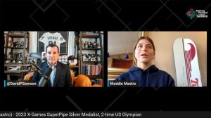 Maddie Mastro: X-Games Snowboard SuperPipe Silver Medalist | Nothing Personal with David Samson