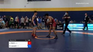 67 Kg Round Of 16 - Logan Hatch, Greco-Roman Development Vs Nicholas Leonetti, Suples Wrestling C