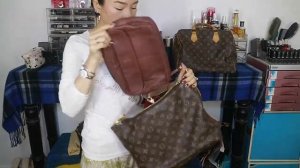 My  handbag mm sully .gucci charlotte gg monogram beige /whie tote shoulder bag tt3140 sold