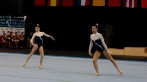 2012 03 MIAC Junior W2 Combined POR GCP Marta Patrao and Leonor Oliveira