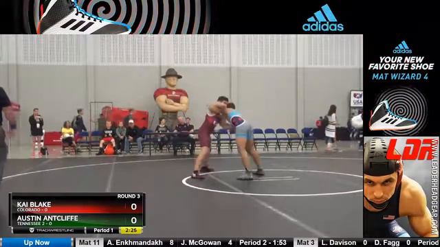 Mat 4 182 Kai Blake Colorado Vs Austin Antcliffe Tennessee 2 смотреть онлайн