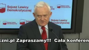 Leszek Miller chce kierować SLD