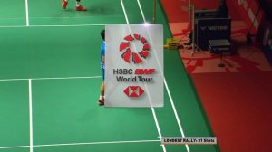 QF | MS | CHEN Long (CHN) [3] vs Anthony Sinisuka GINTING (INA) [6] | BWF 2019