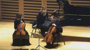 Xenia Jankovic, C.Richter and J.Bourges-Maunoury play Menotti Suite 2nd mvt