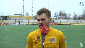 FC Kuressaare - Tartu JK Tammeka l 1:3 l Premium liiga 2. voor l 2021 Sander Seeman intervjuu