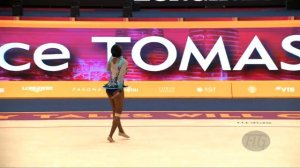 TOMAS Alice (ANG) - 2019 Rhythmic Worlds, Baku (AZE) - Qualifications Ribbon