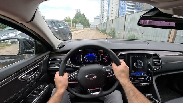 2017 Renault Samsung SM6 2.0 GDe 150 HP AMT POV TEST DRIVE смотреть онлайн