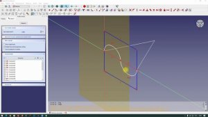 Деление цилиндра волной эскизом в FreeCAD и Компас3D Loft FreeCADLinc