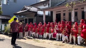 Rungkad dg pelatih Mang Mugi dlm. rangka HUT Angklung Bunda Ceria yang ke 1, tgl.07.01.2024