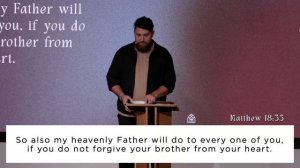 "I Believe in Forgiveness" by Pastor Vic Ustenko