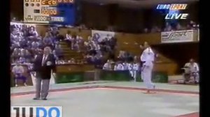 JUDO 1995 European Team Championships: Selim Tataroglu (TUR) - Laurent Crost (FRA)